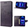 Mobigear Flowers Housse Xiaomi Redmi Note 12 Pro Plus Etui Porte-Monnaie - Violet