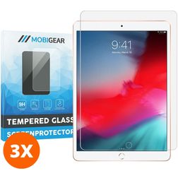Mobigear iPad Air 3 (2019) Verre trempé Protection d'écran - Compatible Coque (Lot de 3)