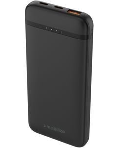 Mobilize - Batterie externe Triple USB / USB-C 10.000 mAh Power Delivery 20W - Noir