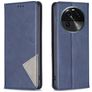 Mobigear Rhombus Slim Housse OPPO Find X6 Etui - Bleu