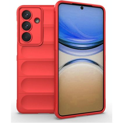 Mobigear Bumpy Coque Samsung Galaxy S26 Plus Coque arrière en TPU Souple - Rouge