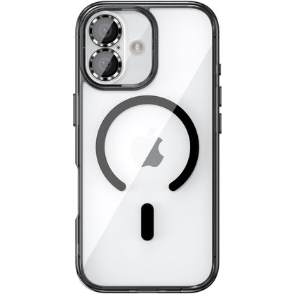 Valenta Trend Coque iPhone 17 MagSafe Coque arrière Rigide - Noir