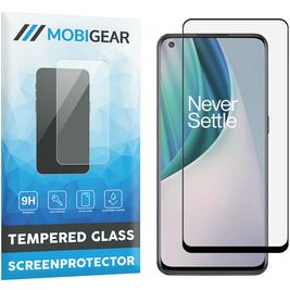 Mobigear Premium OnePlus Nord N10 5G Verre trempé Protection d'écran - Compatible Coque - Noir