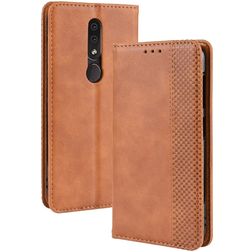Mobigear Sensation Housse Nokia 4.2 Etui Porte-Monnaie - Cognac