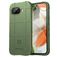 Mobigear Rugged Shield Coque Google Pixel 9a Coque arrière en TPU Souple Anti-Chocs - Vert