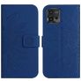 Mobigear Sunflower Housse Motorola Moto G72 Etui Porte-Monnaie - Dark Blue