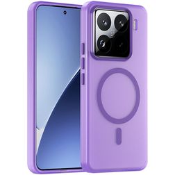 Mobigear Shockproof Xiaomi 15 Pro MagSafe Plastique rigide Coque arrière - Violet