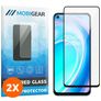 Mobigear Premium OnePlus Nord CE 2 Verre trempé Protection d'écran - Compatible Coque - Noir (Lot de 2)