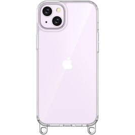 Mobigear Bungy Coque iPhone 14 Plus Coque arrière Rigide - Argent