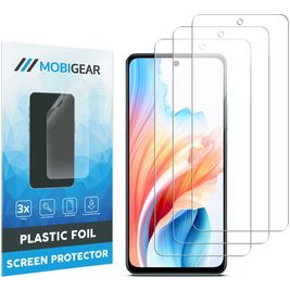 Mobigear OPPO A38 Protection d'écran Film - Compatible Coque (Lot de 3)
