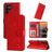 Mobigear Sunflower Housse Samsung Galaxy S23 Ultra Etui Porte-Monnaie - Rouge