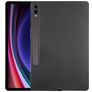 Mobigear Ultra Thin Coque Samsung Galaxy Tab S9 Plus Mince Coque arrière en en TPU Souple - Noir