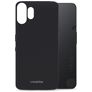 Mobilize Rubber Gelly Coque Nothing Phone (2) Pro Coque arrière en TPU Souple - Noir