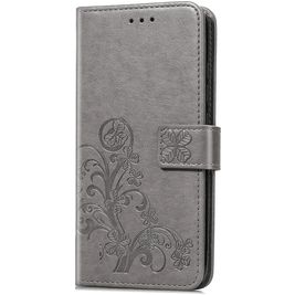 Mobigear Clover Housse Huawei P40 Etui Porte-Monnaie - Gris