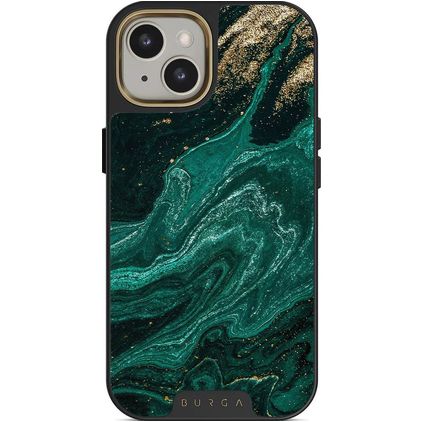 Burga Elite Coque iPhone 13 Coque arrière Rigide Anti-Chocs - Emerald Pool