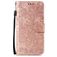Mobigear Flower Wallet Case Rose Gold Huawei P40