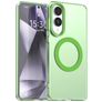 Mobigear Shockproof Coque Samsung Galaxy S25 Edge MagSafe Coque arrière Rigide - Vert