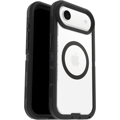 OtterBox Defender Pro XT iPhone Air MagSafe Plastique rigide Coque arrière Antichoc - Transparent / Noir