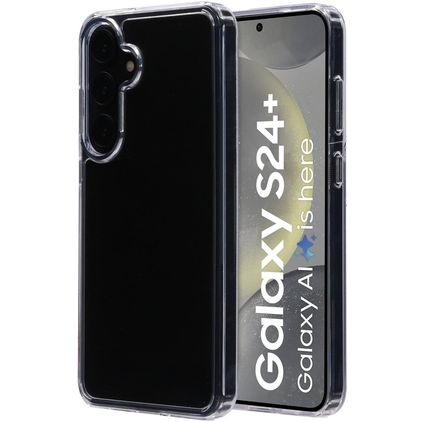 Mobiparts Classic Transparent Samsung Galaxy S24 Plus Plastique rigide Coque arrière - Transparent