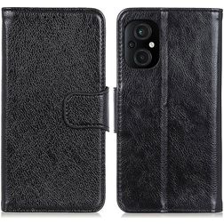 Mobigear Classy POCO M5 Étui Portefeuille - Noir