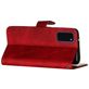 Mobigear Zipper Housse Samsung Galaxy S20 Etui Porte-Monnaie - Rouge