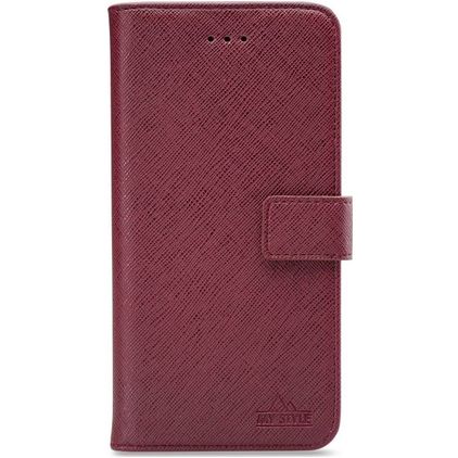 My Style Flex Wallet Housse Samsung Galaxy A03s Etui Porte-Monnaie - Bordeaux