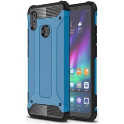 Mobigear Outdoor Coque HONOR Note 10 Coque arrière Rigide Anti-Chocs - Bleu