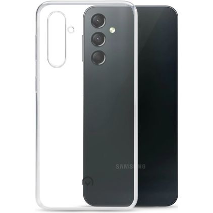 Mobilize Gelly Coque Transparente Samsung Galaxy A24 Coque arrière en TPU Souple - Transparent