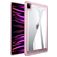 Mobigear Crystal Coque iPad Pro 11 Pouces (2020) Coque Arrière Rigide - Transparent / Rose