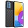 Mobigear Groove Coque Samsung Galaxy M52 Coque arrière en TPU Souple - Noir