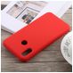 Mobigear Rubber Touch Coque Huawei P20 Lite (2018) Coque arrière en Silicone - Rouge
