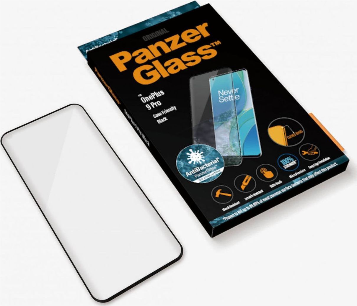 Protection écran Verre Trempé Pour OnePlus 9 Pro – Qualité H9, Anti-rayures, Transparent