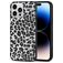 Mobigear Safari Coque iPhone 14 Pro Coque arrière en TPU Souple - Snow Leopard