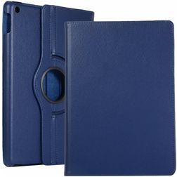 Mobigear DuoStand Coque iPad 7 (2019) Etui Rotatif - Bleu