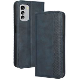 Mobigear Sensation Housse Nokia G60 5G Etui Porte-Monnaie - Bleu