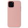Mobigear Rubber Touch Coque iPhone 13 Coque arrière en Silicone - Sakura Pink