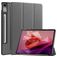 Mobigear Tri-Fold Coque Lenovo Tab P12 Etui - Gris