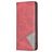 Mobigear Rhombus Slim Housse OPPO Find X5 Lite Etui - Rouge