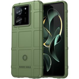 Mobigear Rugged Shield Coque Xiaomi 13T Coque arrière en TPU Souple Anti-Chocs - Vert Mobigear Rugged Shield Coque Xiaomi 13T Coque arrière en TPU Souple Anti-Chocs - Vert