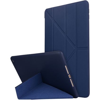 Mobigear Origami Coque iPad 8 (2020) Etui - Bleu
