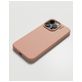Nudient Base Coque iPhone 15 Pro Max Coque arrière en Silicone - Peach Orange