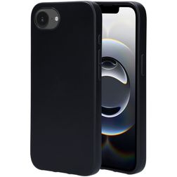 Mobiparts Classic Coque iPhone 16e Coque arrière en TPU Souple - Noir