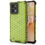 Mobigear Honeycomb Coque Realme C31 Coque arrière Rigide Anti-Chocs - Vert