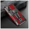 Mobigear Armor Stand Samsung Galaxy A52 Plastique rigide Coque arrière Antichoc avec béquille - Rouge