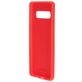 Mobiparts Coque Samsung Galaxy S10 Coque arrière en Silicone - Scarlet Red