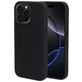 Mobiparts Coque iPhone 16 Pro Max Coque arrière en Silicone - Noir