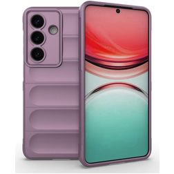 Mobigear Bumpy Coque Samsung Galaxy S26 Coque arrière en TPU Souple - Violet