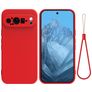 Mobigear Colors Coque Google Pixel 9 Pro XL Coque arrière en TPU Souple - Rouge