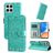 Mobigear Sunflower Housse HONOR X8 Etui Porte-Monnaie - Vert