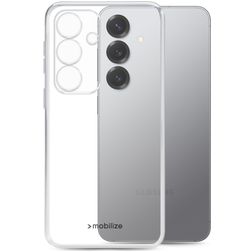 Mobilize Gelly Case Coque Transparente Samsung Galaxy S26 Coque arrière en TPU Souple - Transparent